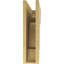 New Brighton cèdre brut grain de bois TimberThane Corbel, apprêté brun clair-88292381