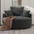 360° Swivel Sofa Chair Accent Barrel Chair Swivel Round Chair With Dual-Layer Cushion Design And 3 Removable Pillows-116062348