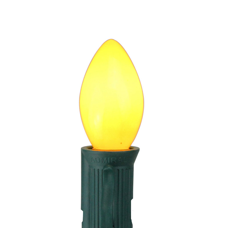 Ampoules de remplacement C7 Christmas, Jaune