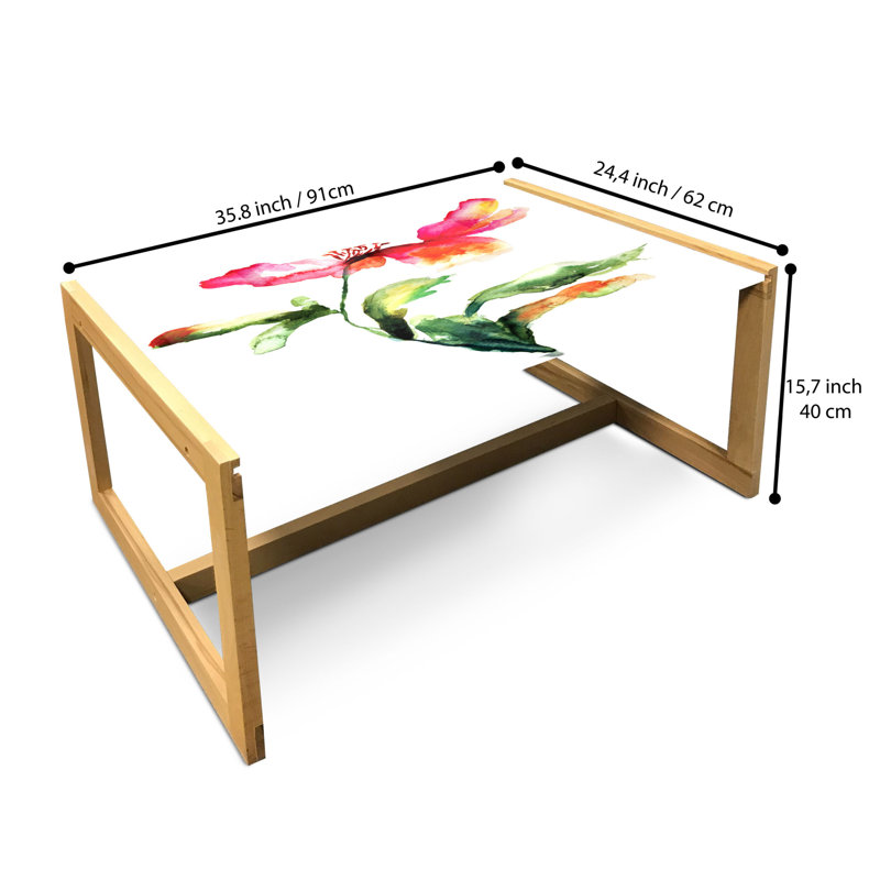 Jahzeel Sled Coffee Table, 90cm H x 62cm W x 40cm D