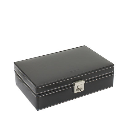 London Leather Watch Box + Locking
