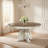 Regiene Round Solid Wood Dining Table-1149452555