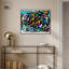 Under The Colored Sea, toile abstraite colorée par Art Remedy-104625903-104625906