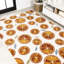 Tapis intérieur / extérieur orange / crème Kaue-674523421