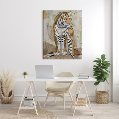 " Tiger Gazing "