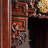 Shelving embossed with solid wood hightower
