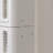 White 3-Tier Corner Storage Bins Stackable Multipurpose Storage Organiser Cabinet