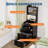 3-in-1 Vanity Desk with 3 Color LED, Compact Makeup Vanity Set with 2 AC Outlets & USB-796139686