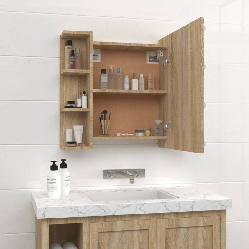 Coiffeuse, Chêne de Sonoma