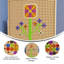 Pack accessoires de vis pour mur modulaire de qualité commerciale Bright Beginnings, 512 pièces (mur vapeur non inclus)
