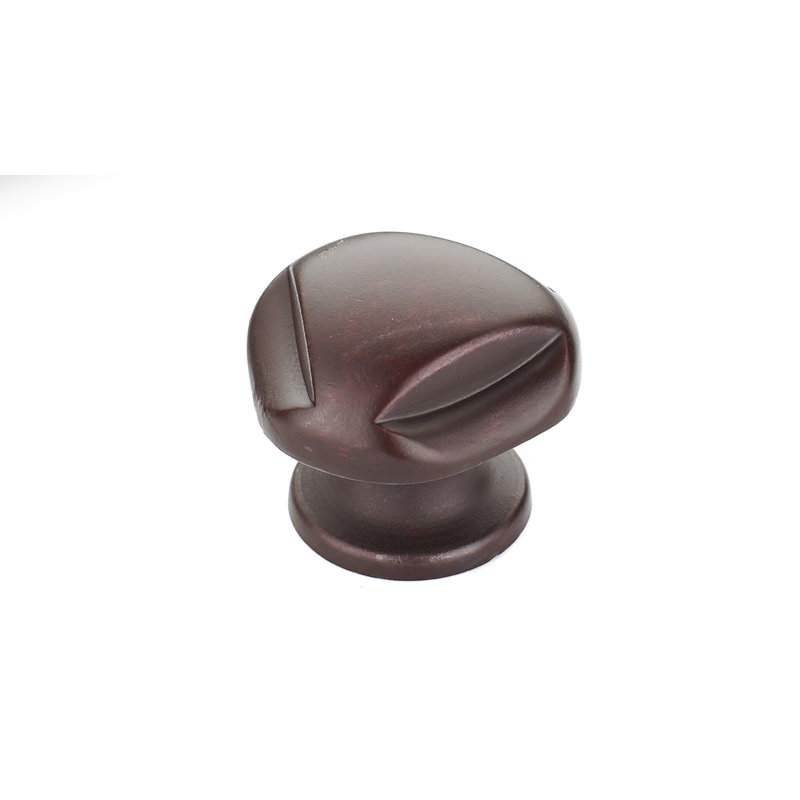 Poignée ronde 5/16" de diamètre Expression, Rouille martelée
