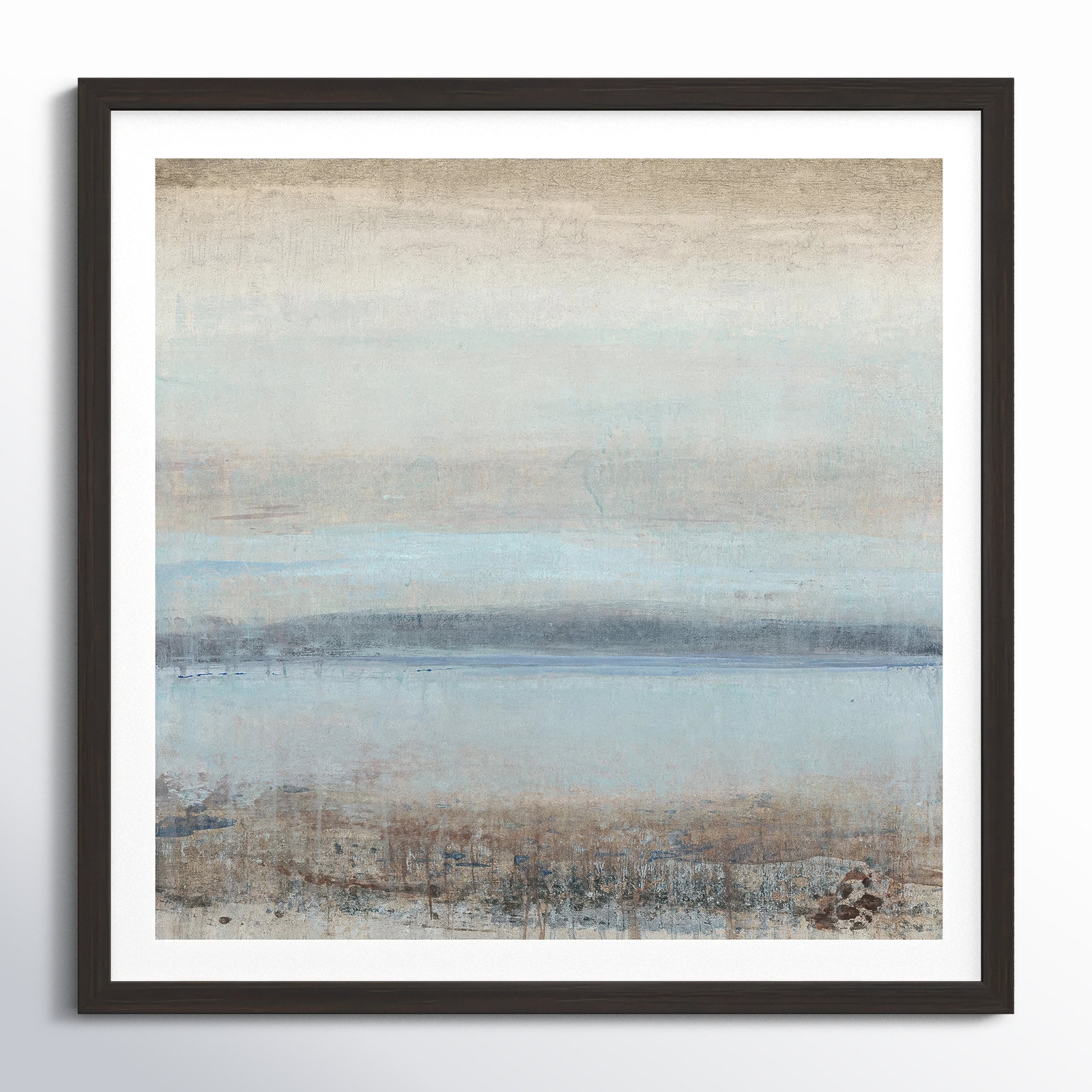 Tranquility I by Timothy O' Toole, 32"H x 48"W, Espresso