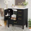 Meuble-lavabo 30 po avec lavabo en céramique-626165015