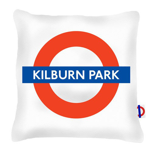 Kilburn Park Tube Station London Transport Cushion