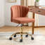 Chaise de travail ergonomique à dossier capitonné Adelynn-1502635560