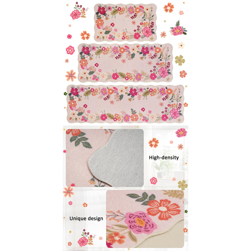 Tapis de cuisine Farmhouse, Pink