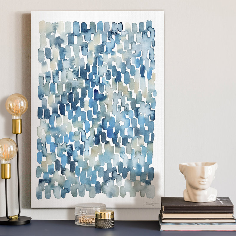«Gold and Gray Exploration IX», reproduction d'art sur toile, H 36 po x l 24 po x P 1 po