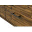 Console multimédia à 3 tiroirs en bois d'acacia massif de 60 pouces-135985617