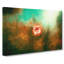 Lone Pink Flower in Abstract - Wrapped Canvas-55313248