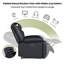 Fauteuil inclinable manuel en cuir végétalien Lamyiah-844157016