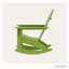 Chaise berçante Adirondack POLYWOOD Nautical-50289046