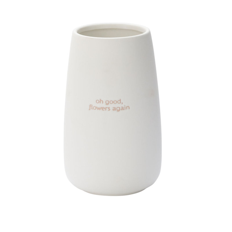 Dear Mom Vase 4.75"x 8"