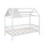 Lit simple en bois avec clôture-1824116077
