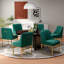 Chaise d'appoint en velours Baudel-2036812409-2036812408