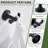 APLusee Double Bath Towel Holder Black