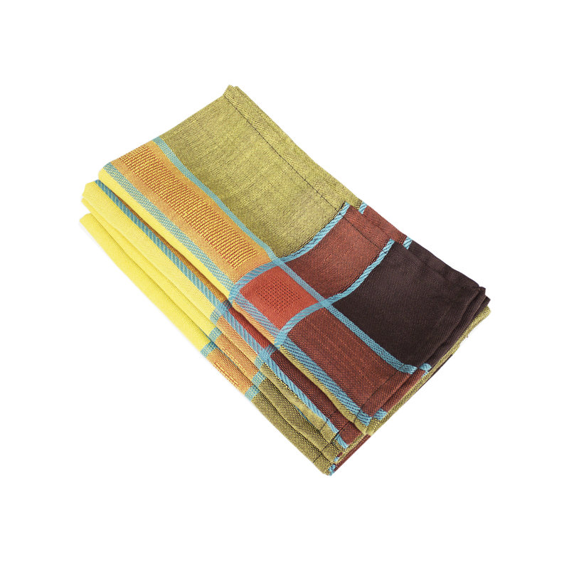 Ensemble de serviettes 4 pièces Yamen, Jaune souci