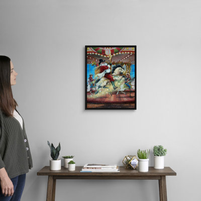 Reproduction d’art sur toile, "Merry go round" par Jack sorde