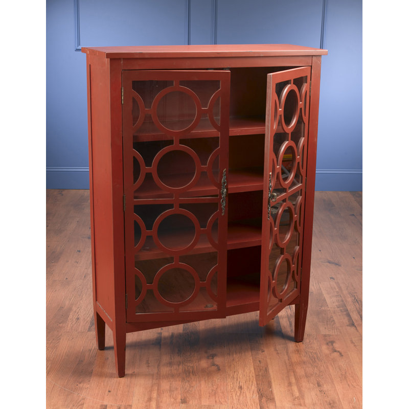 Newbury China Cabinet, Red
