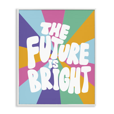 «Retro Futur Is Bright», art de la giclée encadrée par Taylor Shannon Designs