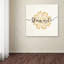 « namaste i », art textuel sur toile tendue-31383770
