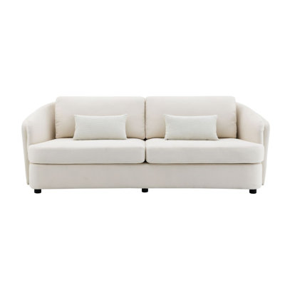 Mariko Linen 3 Pieces Living Room Set