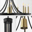 Lustre géométrique de style bougie-1036268489