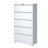5 Drawer Metal Lateral File Cabinet ,Filing Cabinet With Lock, Lockable File Cabinet  Home Office, Locking Metal File Cabinet  Legal/Letter/A4/F4-1062996011