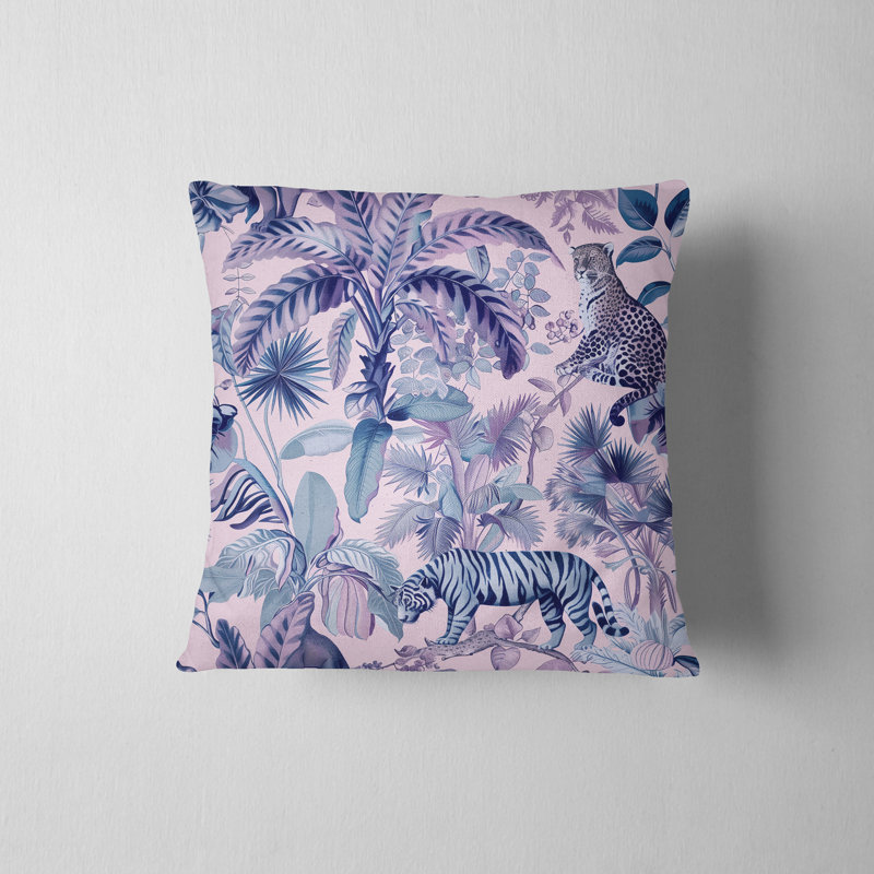 Housse de coussin Kiara Jungle, H 20 po x l 20 po
