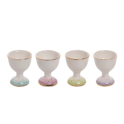  Ceramic Egg Holder Set of 4 Easter Home Decorations