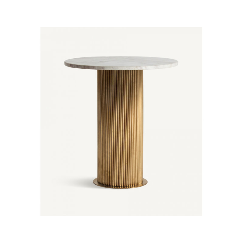 Table d'appoint Coen, Doré