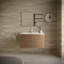 Kora 39.76" Wall Mounted Single Bathroom Vanity with Top-2113278826-1938369335