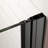Pivot Swing Single Glass Panel Shower Door 34 In.W X 72 In.H-115110808