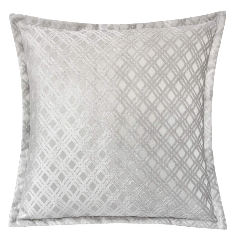 Throw Pillow, Light Gray
