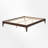 Bamboo Platform Bed Frame – Sturdy Slat Support, No Box Spring Needed-1322225206-1319484151