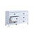SAFARI 6 Drawer Master Dresser With Interlock Drawer Feature, Ideal For Bedroom And Closet Organization.