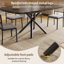 194.94 cm Extendable Dining Table-433456878