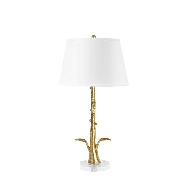 Rama Table Lamp, Gold Leaf, Gold