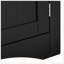Armoire de coin de salle de bain avec portes et tablettes, rangement multifonctionnel pour la cuisine et le salon-130186821