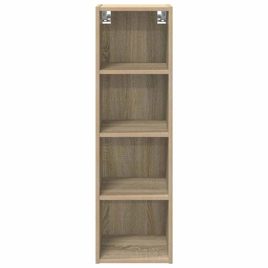 Vidaxl Hanging Cabinet With Storage Riga Old Wood 30 X 29.5 X 100 Cm