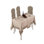 Ensemble de nappe, chemin de table et napperon pour cadeau de mariage ou d'anniversaire, réunions de famille ou cadeau de pendaison de crémaillère, ensemble de 26 pièces de style maison de campagne